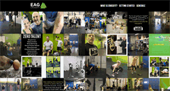 Desktop Screenshot of eagcrossfit.com